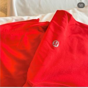 Lululemon red aligns